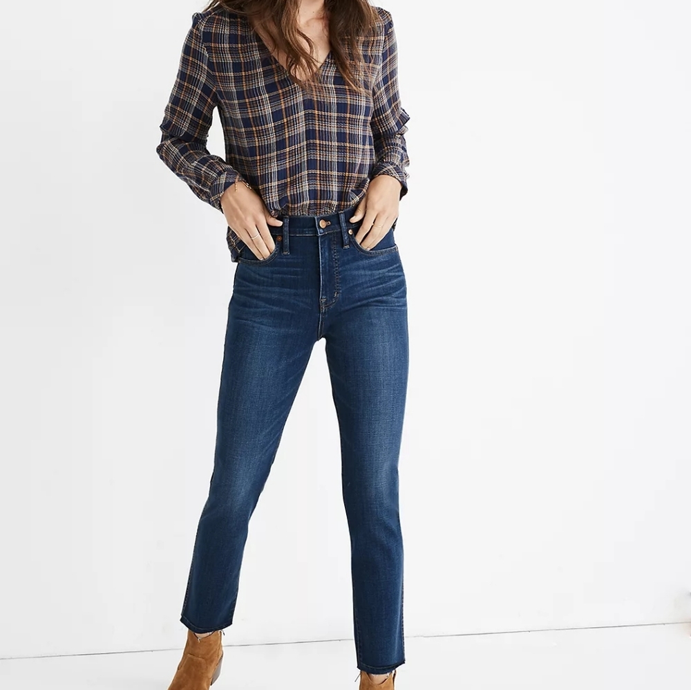 Madewell Stovepipe Jeans Fairdale: TENCEL NWOT